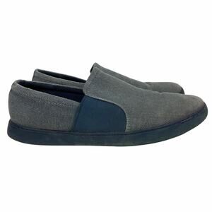 FitFlop Men's Collins Blue Canvas V42-399 Slip On Loafers Size 11